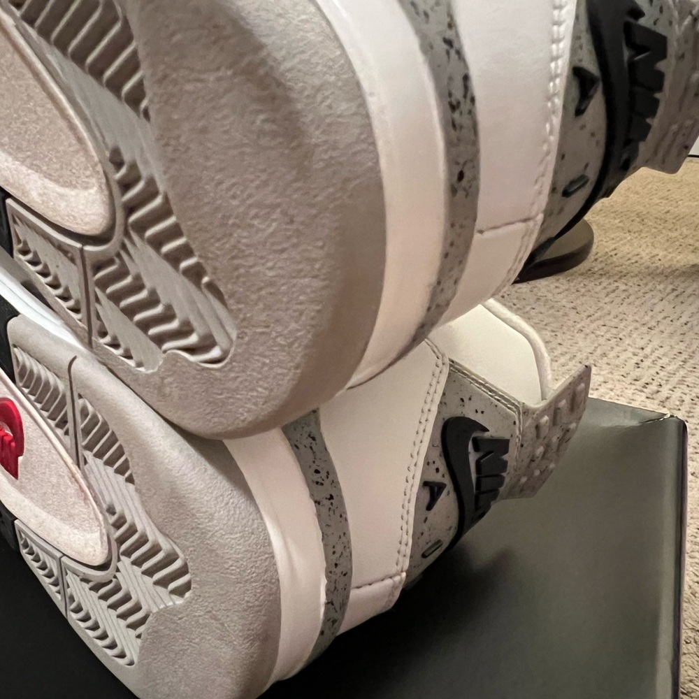 Jordan 4 Retro (2025) White Cement 
Worn 3x - Picture 11 of 11